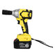 288VF 800N.M Cordless Brushless Electric Impact Wrench Tool W/ LED Light