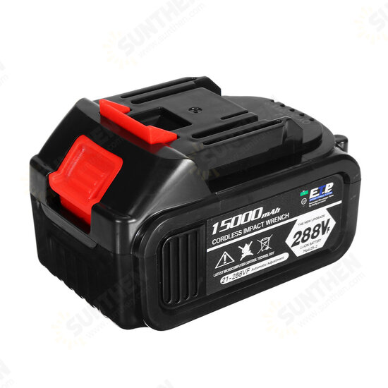 288VF 800N.M Cordless Brushless Electric Impact Wrench Tool W/ LED Light