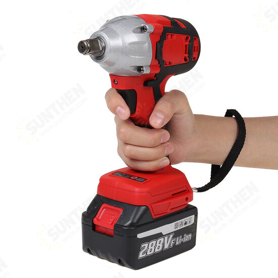 288VF Adjustable Speed Brushless Wrench Cordless Li-ion Battery Electrc Wrench With LED Light