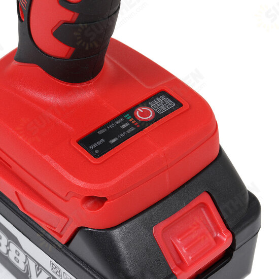 288VF Adjustable Speed Brushless Wrench Cordless Li-ion Battery Electrc Wrench With LED Light