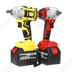 288VF Brushless Cordless Electric Wrench 520N.m 0-3000RPM Power Tool W/ 1pc Battery 288VF Brushless Cordless Electric Wrench 520N.m 0-3000RPM Power Tool W/ 1pc Battery