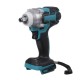 3-IN-1 Brushless Impact Wrench Kit W/ 2PCS Battery 1/4inch Screwdriver Drill LED Light