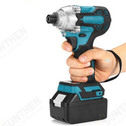 350N.M 18V Brushless Cordless Electric Impact Wrench Driver Screwdriver Power Tools W/ None/1/2 Battery For Makita 350N.M 18V Brushless Cordless Electric Impact Wrench Driver Screwdriver Power Tools W/ None/1/2 Battery For Makita