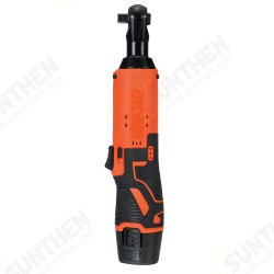 3/8inch 12V 65N.m Cordless Electric Right Ratchet Angle Wrench Tool W/ 2pcs Battery 3/8inch 12V 65N.m Cordless Electric Right Ratchet Angle Wrench Tool W/ 2pcs Battery