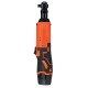 3/8inch 12V 65N.m Cordless Electric Right Ratchet Angle Wrench Tool W/ 2pcs Battery 3/8inch 12V 65N.m Cordless Electric Right Ratchet Angle Wrench Tool W/ 2pcs Battery