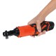3/8inch 12V 65N.m Cordless Electric Right Ratchet Angle Wrench Tool W/ 2pcs Battery 3/8inch 12V 65N.m Cordless Electric Right Ratchet Angle Wrench Tool W/ 2pcs Battery