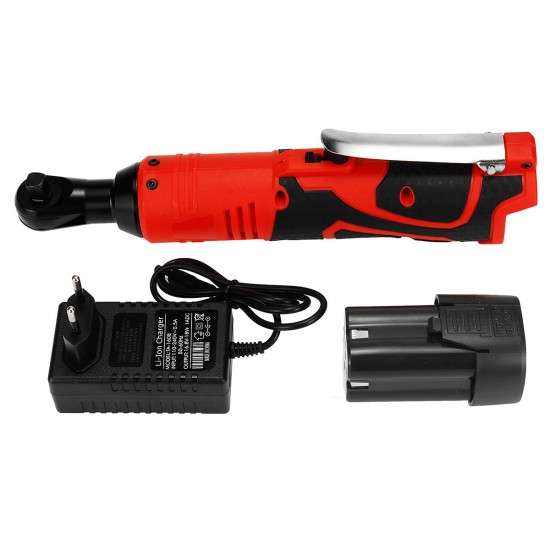 3/8Inch Cordless Ratchet Wrench 18V 100N.M Electric Ratchet Wrench Kit w/ 1/2pcs Battery