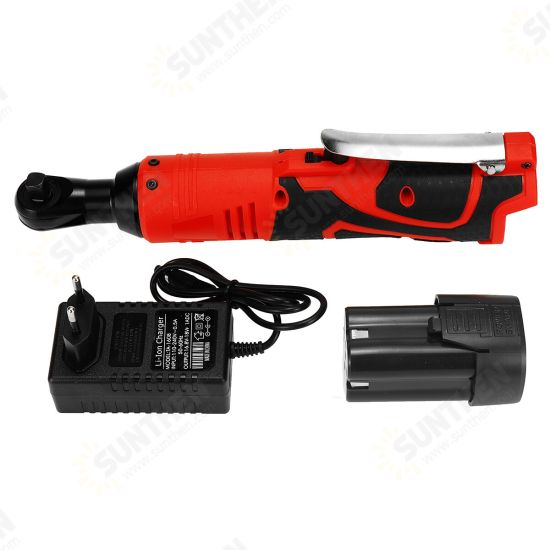 3/8Inch Cordless Ratchet Wrench 18V 100N.M Electric Ratchet Wrench Kit w/ 1/2pcs Battery