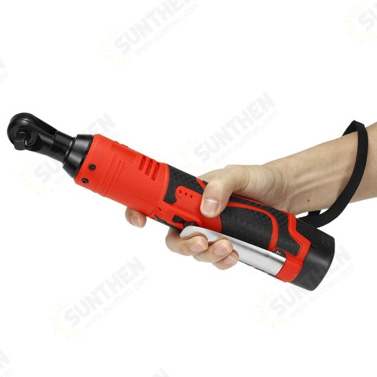 3/8Inch Cordless Ratchet Wrench 18V 100N.M Electric Ratchet Wrench Kit w/ 1/2pcs Battery