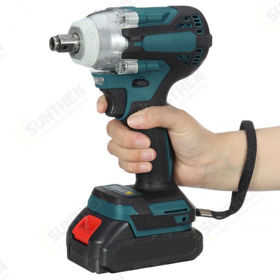 4 Speed Brushless Cordless Electric Impact Wrench with Battery 1200N.M Rechargeable 1/2inch Torque Wrench Screwdriver Power Tools