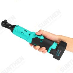 4000mAh 280RPM Electric Wrench 3/8inch Cordless Ratchet 42V Rechargeable 90N.m Right Angle Wrench 4000mAh 280RPM Electric Wrench 3/8inch Cordless Ratchet 42V Rechargeable 90N.m Right Angle Wrench