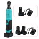 42V 90N.M 3/8inchCordless Electric Ratchet Wrench Rechargeable Ratchet With 1/2 x Battery