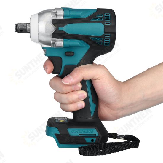 480N.m Brushless Impact Wrench Cordless High Torque 1/2 Socket Electric Wrench Screwdriver Power Tool For Makita 18V Battery 480N.m Brushless Impact Wrench Cordless High Torque 1/2 Socket Electric Wrench Screwdriver Power Tool For Makita 18V Battery