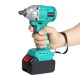 520N.M Cordless Electric Wrench EU/US/AU Plug Power Wrench With Li-ion Battery W/Sleeve Also For Makita Battery