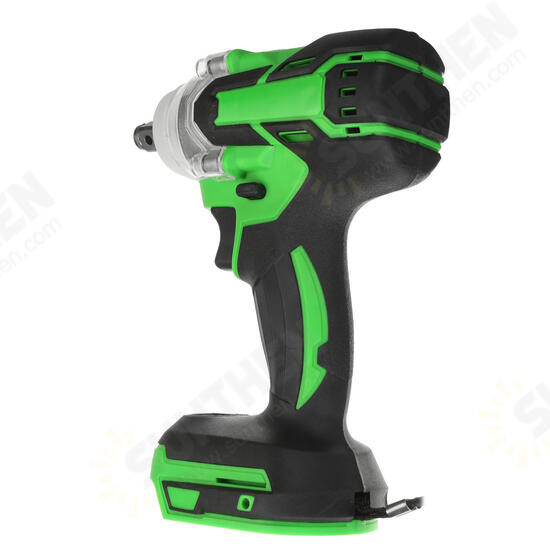 520NM Torque Brushless Impact Wrench Screwdriver Cordless Rechargeable Electric Driver Tool Stepless Speed Change Switch Adapted to 18V Makita battery