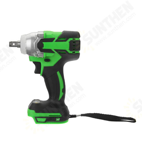 520NM Torque Brushless Impact Wrench Screwdriver Cordless Rechargeable Electric Driver Tool Stepless Speed Change Switch Adapted to 18V Makita battery