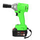 520Nm 198TV 19800mAh Electric Cordless Impact Wrench Driver Tool 1/2inch Ratchet Drive Sockets