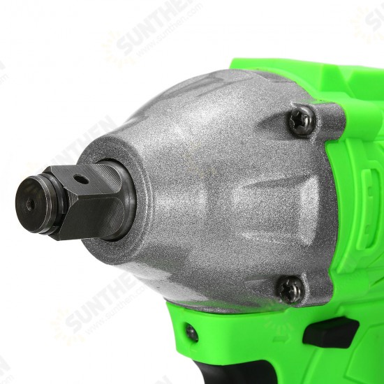 520Nm 198TV 19800mAh Electric Cordless Impact Wrench Driver Tool 1/2inch Ratchet Drive Sockets