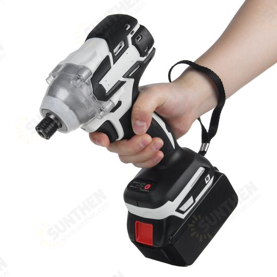 520N.m Brushless Cordless Electric Impact Wrench Screwdriver Power Tools w/ 1/2pcs Battery 520N.m Brushless Cordless Electric Impact Wrench Screwdriver Power Tools w/ 1/2pcs Battery