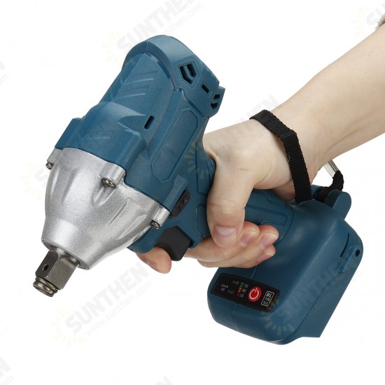 520N.m. Li-Ion Brushless Cordless 1/2inch Impact Wrench Driver for Makita 18V Battery