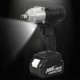 588N.M 1/2inch LED Cordless Electric Impact Wrench Drivers Tool W/ None/1/2 Battery Also For Makita 18V Battery