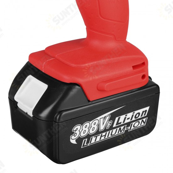 588N.m 388VF Electric Impact Wrench Driver Rechargeable 1/2inch Square Power Tools w/ None/1/2 Battery Also For Makita 18V Battery 588N.m 388VF Electric Impact Wrench Driver Rechargeable 1/2inch Square Power Tools w/ None/1/2 Battery Also For Makita 18V Battery