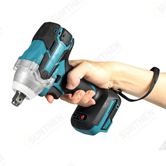 588N.m. Cordless Brushless Wrench1/2inch Impact Wrench Driver Replacement for Makita 18V Battery