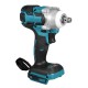 588N.m. Cordless Brushless Wrench1/2inch Impact Wrench Driver Replacement for Makita 18V Battery
