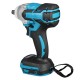 588N.m. Cordless Brushless Wrench1/2inch Impact Wrench Driver Replacement for Makita 18V Battery