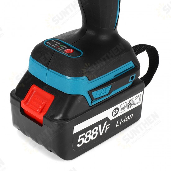 588VF 4000rpm Impact Wrench Brushless Cordless Rechargeable Electric Wrench Drill Socket W/ None/1/2pcs Battery 588VF 4000rpm Impact Wrench Brushless Cordless Rechargeable Electric Wrench Drill Socket W/ None/1/2pcs Battery