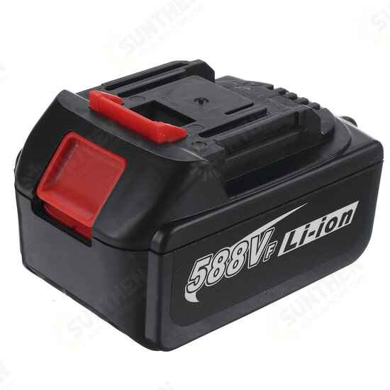 588VF 480N.m Brushless Cordless Electric Wrench Li-Ion Battery Wrench Power Tool W/1/2 Battery & Storage Case For Shelves/Maintenance/Woodworking