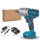 588VF 880N.m 3/4inch Cordless Brushless Electric Impact Wrench Rechargeable Woodworking Maintenance Tool W/1pc/2pcs Battery fit Makita