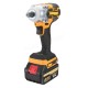 68V 6000mAh Electric Wrench 2 Batteries 1 Charger Brushless Cordless Drive Impact Wrench Tools