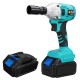 68V 8000mAh 460N.m Electric Cordless Impact Wrench Brushless Driver Tool w/ 2pcs Li-ion Batteries