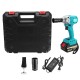 68V 8000mAh Electric Brushless Cordless Impact Wrench Reparing Tools Kit with Li-Ion Battery Charger