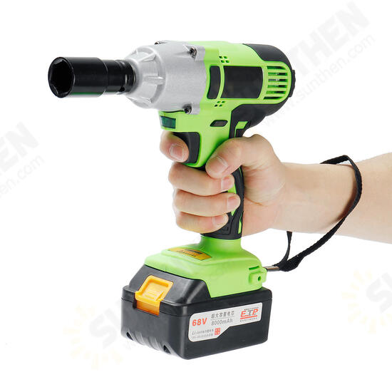 68V Cordless Lithium-Ion Electric Impact Wrench