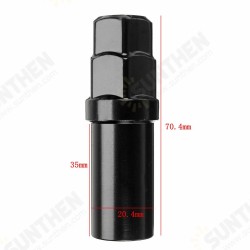 7 Sided Spline Driver Wheel Tuner Lug Nut Key Locking Lock Socket Removal Tool