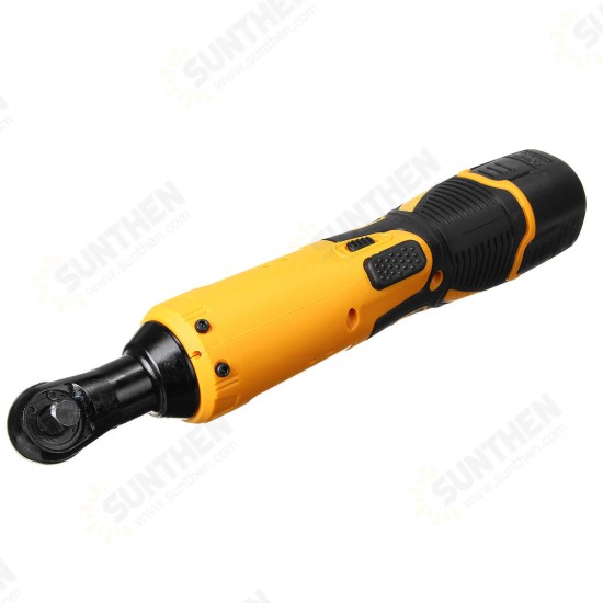 7200mah Power Cordless Ratchet Wrench 3/8inch 12V Li-ion Electric Wrench Max. Torque 45 Compact Size