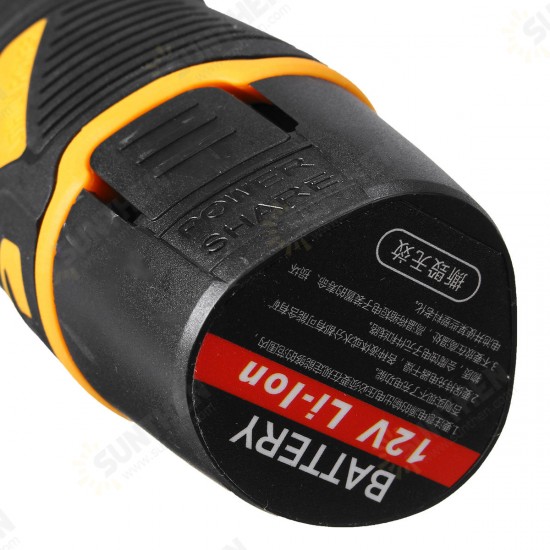 7200mah Power Cordless Ratchet Wrench 3/8inch 12V Li-ion Electric Wrench Max. Torque 45 Compact Size 7200mah Power Cordless Ratchet Wrench 3/8inch 12V Li-ion Electric Wrench Max. Torque 45 Compact Size