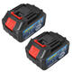 8.0Ah 68V Cordless Impact Wrench Li-ion Power Driver Drill Power Wrench Tools 1 Charger 2 Batteries