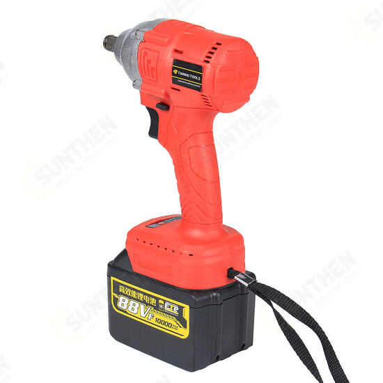 88V 10000mAH 110V-220V Electric Wrench Lithium-Ion Drive Cordless Power Wrench 320Nm Torque