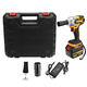 88V 15000mAh Electric Brushless Impact Wrench DIY Cordless Drive with Li-Ion Battery & Charger