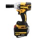 88V 15000mAh Electric Wrench 2 Batteries 1 Charger Brushless Cordless Drive Impact Wrench Tools