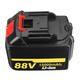 88V 15000mAh Electric Wrench 2 Batteries 1 Charger Brushless Cordless Drive Impact Wrench Tools