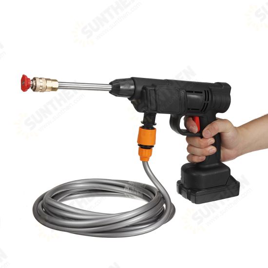 88VF 800W Wireless High Pressure Washer Portable Handheld Car Washing Machine W/ 1/2 Battery For Makita 88VF 800W Wireless High Pressure Washer Portable Handheld Car Washing Machine W/ 1/2 Battery For Makita
