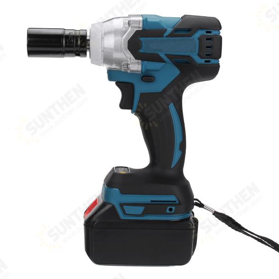 98VF/128VF Electric Brushless Impact Wrench Charge Large Torque Wrench Dual-use with Lithium Battery