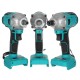Blue Cordless Brushless Impact Wrench Drill Drive Machine For Makita 18V Battery Blue Cordless Brushless Impact Wrench Drill Drive Machine For Makita 18V Battery