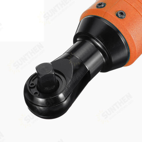 Cordless 3/8Inch Electric Ratchet Wrench Set Right Angle Wrench Power Ratchet Tool w/ 1Pcs Lithium-Ion Battery