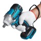 Cordless Brushless Impact Wrench 520N.m Torque 1/2inch Socket Electric Wrench Tool for Makita 18V Battery