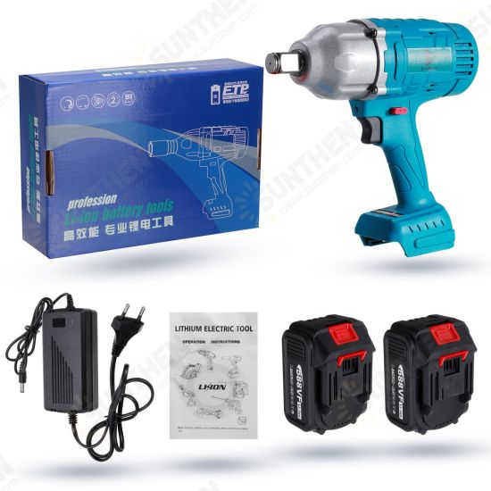 588VF 3/4 Car Repair Electric Wrench 2000N.M Max. Cordless Brushless Heavy Duty Wrench Fit Makita